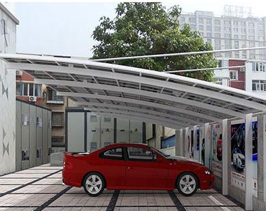 停車棚的棚頂是否要透明呢？